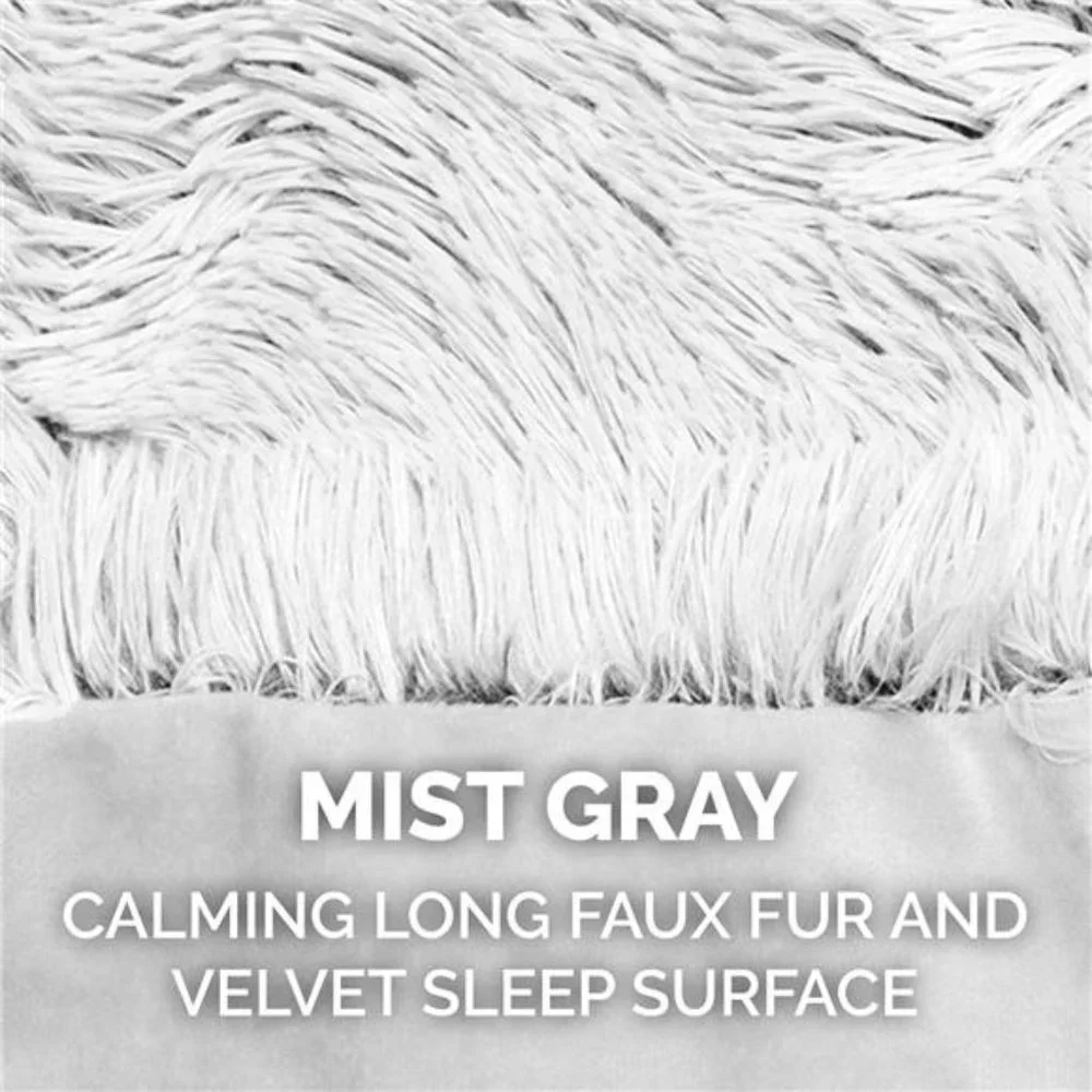 Waterproof Throw Blanket for Dogs & Indoor Cats, Washable - Shaggy Plush Calming